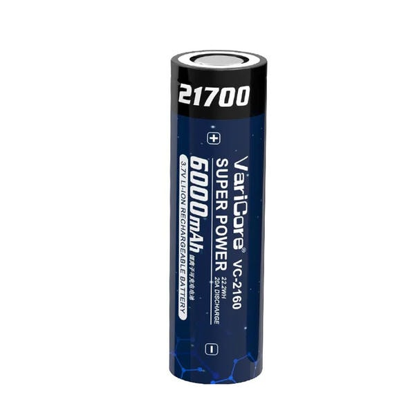 Batteria 21700 6000mAh al litio 3.7V batteria ricaricabile adatta per torcia elettrica