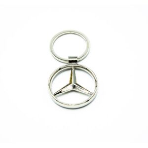 1x Portachiavi Mercedes Benz argento anello