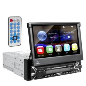 AUTORADIO 1 DIN SCHERMO A SCOMPARSA 7″ TOUCH STEREO AUTO BLUETOOTH USB