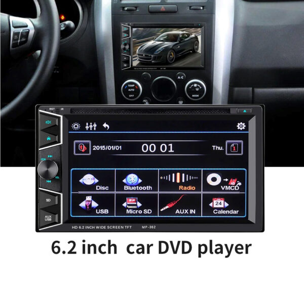 Autoradio Cd e Dvd 2 Din Car Stereo