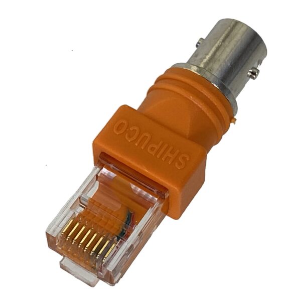 BNC femmina a RJ45 maschio adattatore connettore