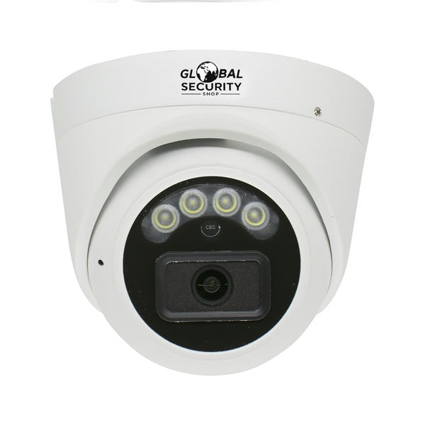 GSS Pro Telecamera IP Dome 8MP 4K PoE AI Smart Dual Light con Audio