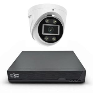 Kit Videosorveglianza 5MP Dome GSS Pro | Sistema Filare BNC, XVR 8M-N AI e Ottica F1.2