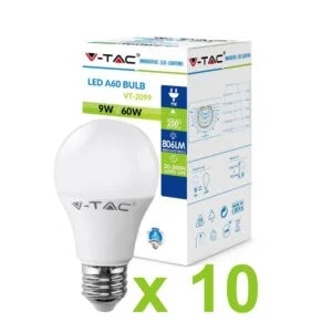 Lampadina V-TAC E27 9W 60w