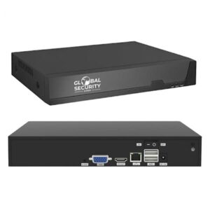 GSS Pro NVR 16 Canali 4K – Videoregistratore IP Professionale con Intelligenza Artificiale e Compressione H.265+