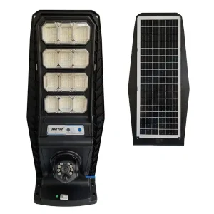 Lampione Solare Con Telecamera wifi Solare 400W Telecamera PTZ Wifi