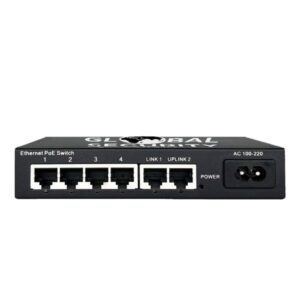 Switch PoE 4 porte+2 Porte 100Mbps GSS Pro