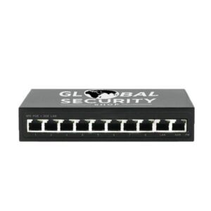 Switch PoE 8 Porte con 2 Uplink Gigabit GSS Pro