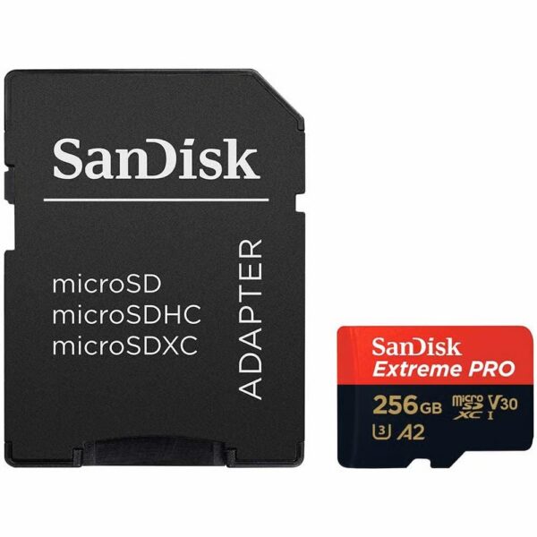 SanDisk Extreme PRO MicroSD 200 MB/s Class10 U3 V30 A2