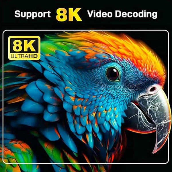 TV Stick Android 13 8K con Wi-Fi 6 | 4GB + 32GB, Controllo Vocale