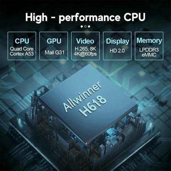 TV Stick Android 13 8K con Wi-Fi 6 | 4GB + 32GB, Controllo Vocale