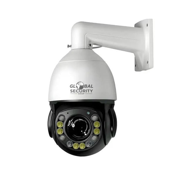 Telecamera PTZ Speed Dome PoE GSS Elite 4K 8MP | Zoom Ottico 54X (4.7-253.8mm) | Visione Notturna Laser 300m | Auto-Tracking | Sensore Sony