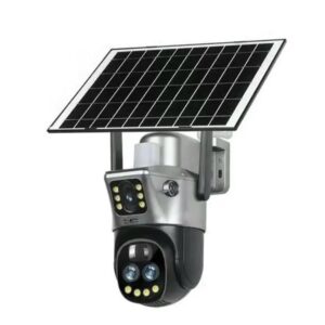 Telecamera Solare 4G con SIM GSS Ultra: Esterno, Doppio Sensore 8MP, Zoom 10X e Pannello Fotovoltaico 8W