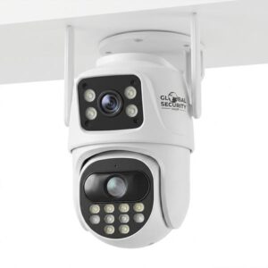 Telecamera WiFi Doppia Lente GSS Pro PTZ Combo | Dual Light e AI iCSee