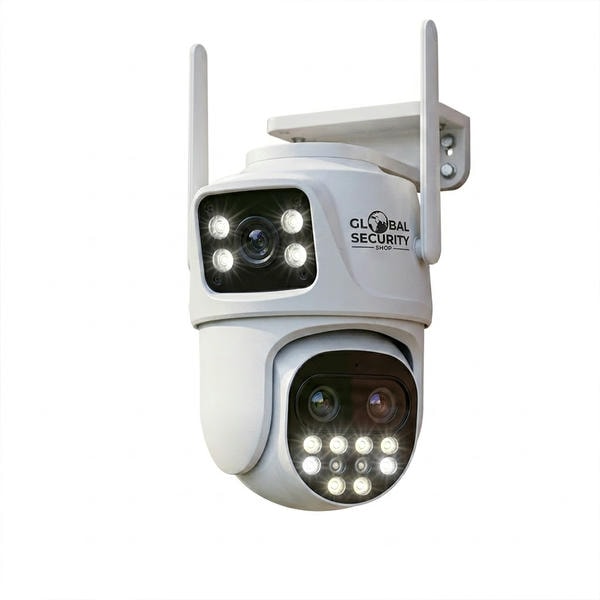 Telecamera WiFi Tre Lenti GSS Ultra Combo | Zoom Ibrido 8X Motorizzato e AI iCSee
