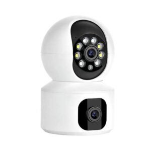 Telecamera a Doppia Lente Baby Monitor Ip Wifi 8 mpx 4k