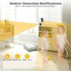 Telecamera a Doppia Lente Baby Monitor Ip Wifi 8 mpx 4k