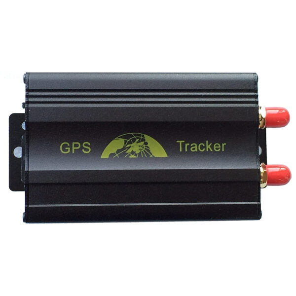 Sistema di Tracciamento Auto GPS con GPRS Veicolo Tracker Localizzatore Protezione Antifurto SMS Allarme di Emergenza Monitoraggio Posizionamento Google Mappa Collegamento, Nero