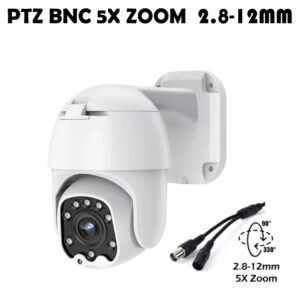 Telecamera Videosorveglianza BNC Ptz 2.8-12mm 5X Zoom