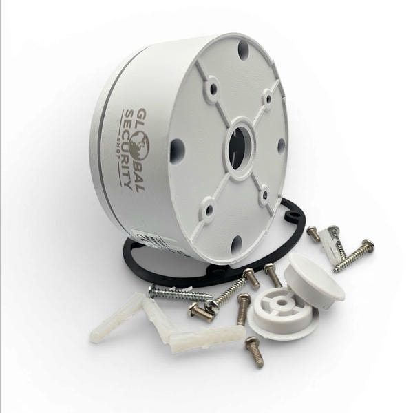 Scatola di Giunzione Alluminio GSS Ultra per Telecamere Dome - Antivandalo Ø 120mm