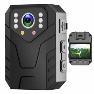 Body Cam Polizia Mini Telecamera Visione Notturna Videoregistratore