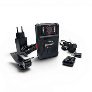 Body Cam Professionale GPS Ultra HD | BOBLOV M7 Pro | 128GB, Obiettivo 180° e Autonomia 15 Ore
