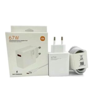 Carica batterie Xiaomi 67W con Cavo USB C 6A