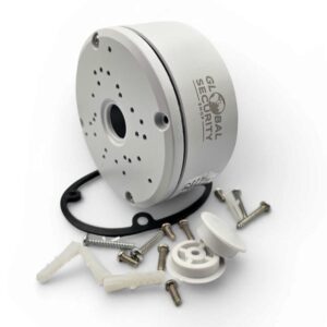 Scatola di Giunzione Alluminio GSS Ultra per Telecamere Dome - Antivandalo Ø 120mm