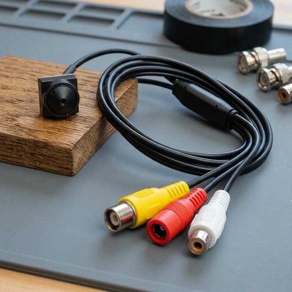 Microtelecamera Mimetica Occultabile 2MP | GSS Ultra Mimo | Lente a Cono e Audio