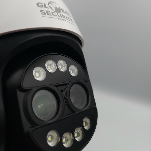 Telecamera PTZ Doppia Lente Wi-Fi 8MP GSS Ultra - Zoom 8X, AI Auto-Tracking e Visione Dual Light