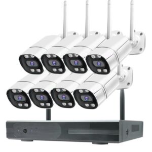 kit Videosorveglianza Wifi Professionale 5 Mpx