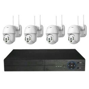 Videosorveglianza Kit Wifi Nvr Ptz Audio