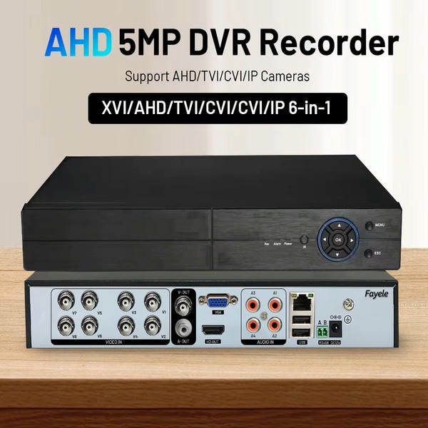 Nvr 5 mpx Dvr Riconoscimento Facciale app Xmeye