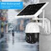 Telecamera Wifi Solare Ptz a batterie 3Mpx