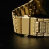 Orologio Polso Uomo Donna Quarzo Acciaio Moda Brillantini