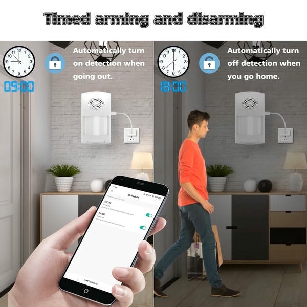 Sensore di Movimento Wifi con Timer Personalizzato