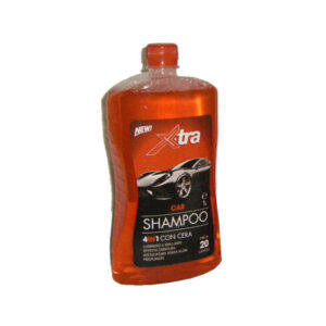 Shampoo auto moto 4 in 1 con cera lucidante 1lt