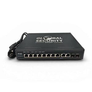 Switch PoE Gigabit 8 Porte + 2 LAN + 2 SFP GSS Ultra