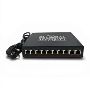 Switch PoE 8 Porte con 2 Uplink Gigabit GSS Pro