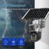 Telecamera 4g Con Sim Doppia Solare 4g 8 mpx 4k