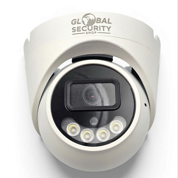 Telecamera IP Dome 8MP 4K GSS Pro – PoE AI Smart Dual Light con Audio