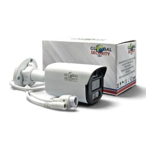 Telecamera IP Bullet 8MP 4K GSS Pro – PoE AI Dual Light con Audio