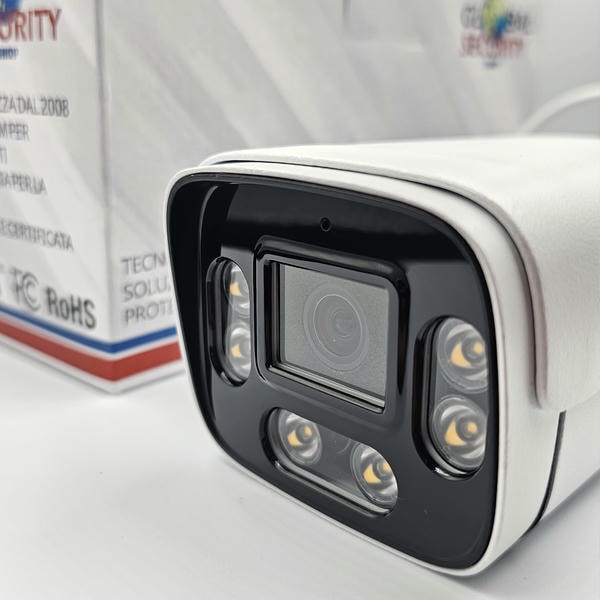 Telecamera Bullet 8MP 4 in 1 GSS Ultra – Chipset V51, Sensore BSI CMOS, Audio su Coassiale
