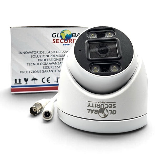 Telecamera Dome 5MP 4 in 1 GSS Pro – Sensore SmartSens, Ottica F1.2, Smart Dual Light 2,8mm