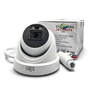 Telecamera Dome IP 4K GSS Elite | Sensore Sony IMX415 8MP, AI SigmaStar, Dual Light, Obiettivo 2.8mm o 3.6mm