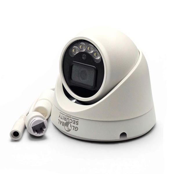Telecamera IP Dome 8MP 4K GSS Pro – PoE AI Smart Dual Light con Audio