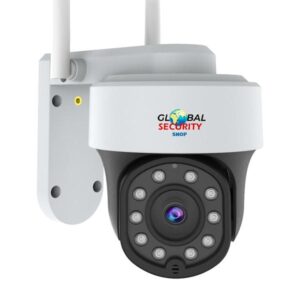 Telecamera PTZ Wi-Fi 4MP Ultra HD | App Tuya e Allarme Strobo