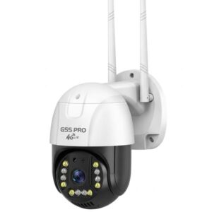Telecamera Senza Wifi con Sim 5MP | GSS Pro 4G PTZ | Rilevamento Umanoide e Visione Notturna a Colori