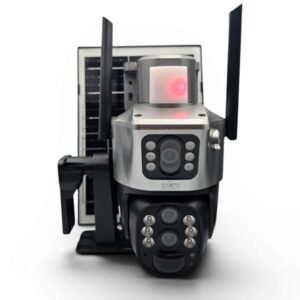 Telecamera Solare WiFi GSS Ultra: Doppio Sensore 8MP, PTZ motorizzata e Zoom 10X