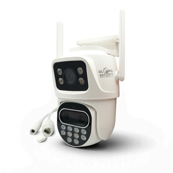Telecamera WiFi Tre Lenti GSS Ultra Combo | Zoom Ibrido 8X Motorizzato e AI iCSee